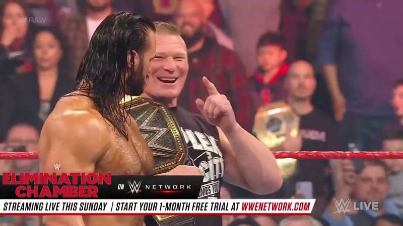 The Beast Incarnate seems to be enjoying this feud too!